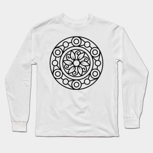 Inspirational MANDALA T-SHIRT MANDALA 004 Long Sleeve T-Shirt